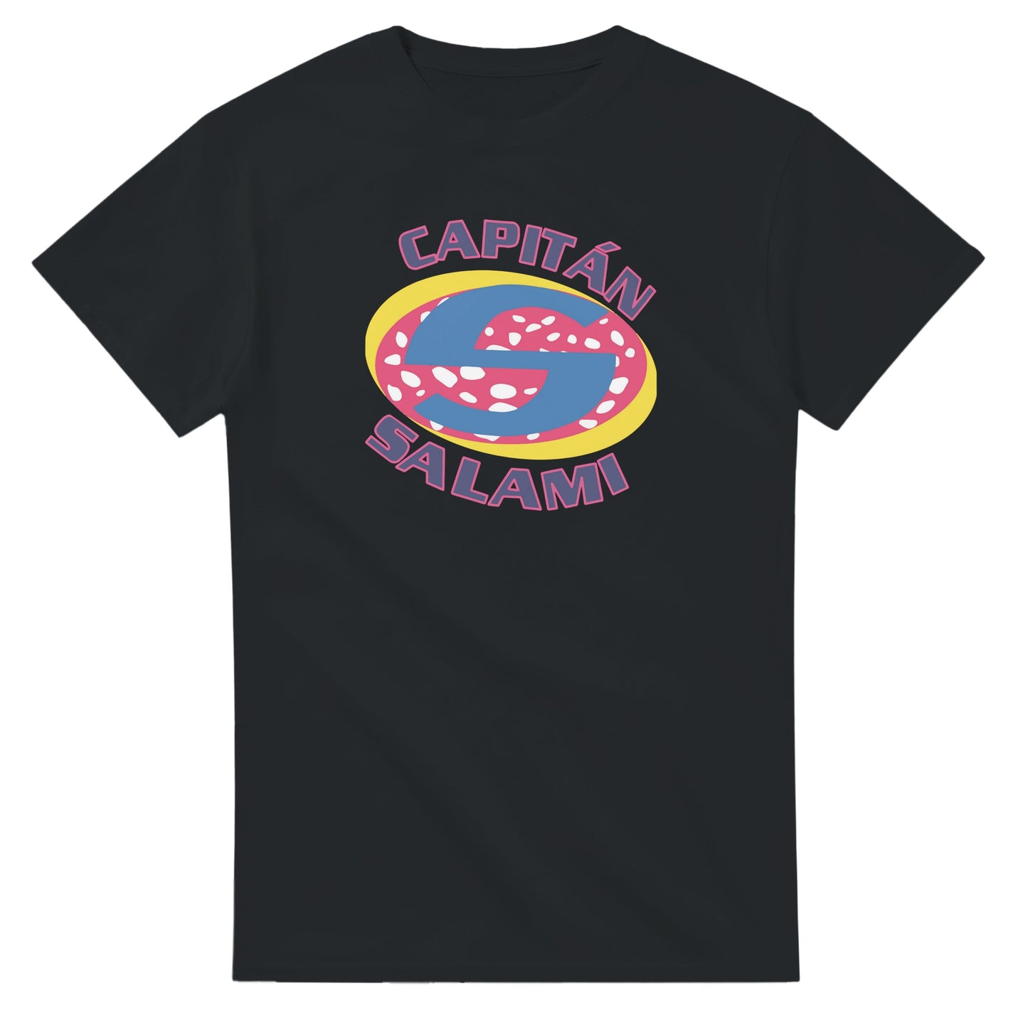 Logo Capitán Salami Camiseta Blanco S